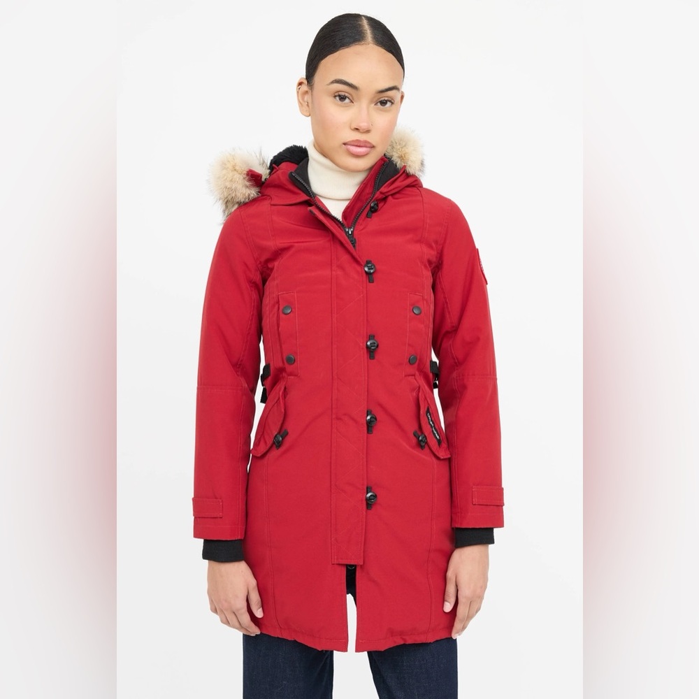 Canada Goose Red Kensington Parka